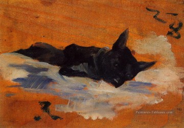 petit Chien 1888 Toulouse Lautrec Henri de Peinture à l'huile